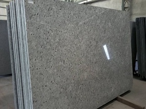 Bulan putih Indian batu granit elegan halus abu-abu merah aksen kualitas tinggi Modern untuk dapur luar ruangan tangga eksterior - Product Image 2