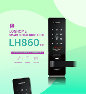Evernet LH860-SKN Thông Minh Kỹ thuật số khóa cửa Lỗ mộng thiết kế mật khẩu Thẻ key công nhận an ninh cho căn hộ nhà sản xuất tại Hàn Quốc - Product Image 3