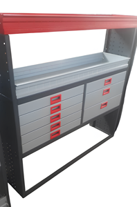 ตู้โชว์สินค้าแบบแยกส่วนตู้เก็บของใช้ได้กับรถทุกคัน - Product Image 2