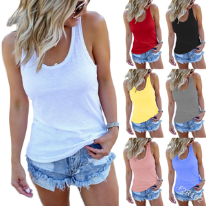 เสื้อกล้ามโอเวอร์ไซส์ดีไซน์ใหม่ ขายส่ง คุณภาพสูง บริการ OEM ดีไซน์ล่าสุด สำหรับผู้หญิง คุณภาพสูง ระบายอากาศได้ดี ราคาถูก - Product Image 1