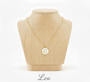 Collier chaîne délicat en argent sterling 925 de haute qualité, fait sur mesure, avec pendentif géométrique du signe du zodiaque, plaqué or rose, unisexe, luxe - Product Image 1