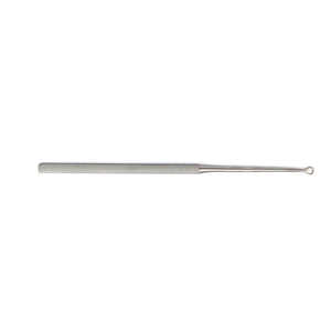 Curette manuelle en acier inoxydable, instruments chirurgicaux angulaires pour oreilles, yeux, nez et gorge, pour chirurgie auriculaire, forme droite - Product Image 2