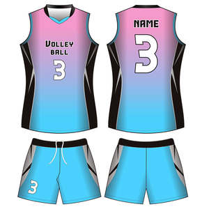 Vêtements de volley-ball professionnels pour hommes, sans manches, design personnalisé, maillots et ensembles uniformes entièrement sublimés - Product Image 1