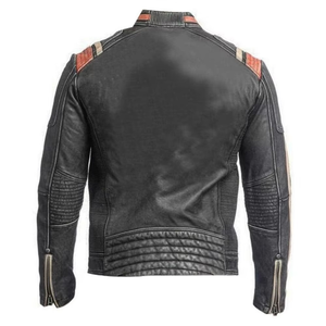 Chaqueta de Cuero Genuino Personalizable de la Mejor Calidad para Hombre, Diseña Tu Propia Chaqueta, Material Duradero, Chaqueta para Hombre - Product Image 3