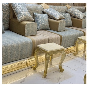 Sofá estilo Majlis árabe, diseño clásico, elegante conjunto para sala de estar, asientos de esquina de lujo, diseño que ahorra espacio - Product Image 1