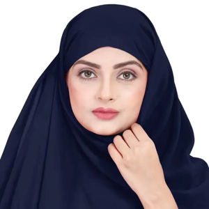Hijab léger en fausse Georgette pour femmes, vêtements indiens et pakistanais doux - Product Image 1