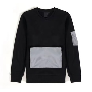 สเวตเชิ้ตสำหรับผู้ชายเสื้อสเวตเชิ้ตคอกลมแขนยาวแบบลำลอง2025พิมพ์ลายแบบใหม่จำนวนมากกำหนดเองได้ - Product Image 3