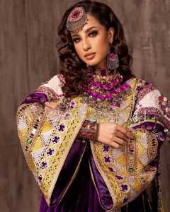 Traditional Afghani Embroidery <b>Dresses</b> for Women <b>Long</b> Frock Breathable High Quality Best Stitching Suit Wholesale Custom Design - Product Image 4