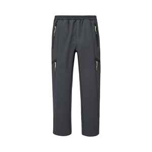 กางเกงวอร์มผ้าฝ้ายสำหรับผู้ชายพิมพ์ลายพัฟกางเกงแบบมีกระเป๋าน้ำหนักมากงาน OEM ตามสั่ง - Product Image 1