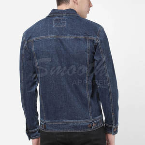 Services OEM, veste en jean pour homme de haute qualité, design personnalisé, nouvelle collection de vestes en jean pour homme - Product Image 6