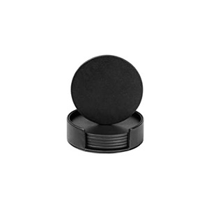 Wholesale <b>Table</b> Top Decoration Luxury <b>Round</b> Leather Coaster Modern Style Accessories Handmade in Bulk - Product Image 1
