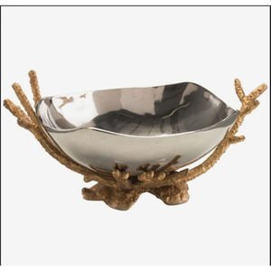 Servidor de cocina para el hogar, cuenco para servir Chocolate HECHO DE Metal, Tuercas de Chocolate, cuenco para servir vajilla, cuenco para servidor de frutas secas - Product Image 3