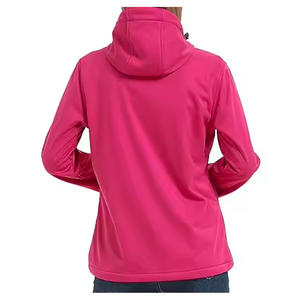 Veste de pluie légère sur mesure pour femmes coupe-vent à capuche imperméable pour le placement du logo avant de la saison d'hiver - Product Image 4