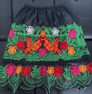 กระโปรงแฟชั่นสำหรับผู้หญิงผ้าคอตตอนโพลินีเซียนผ้าคอตต้อนปักลายคุณภาพสูงเกาะแปซิฟิกงานตามสั่งแบบ2025 - Product Image 2