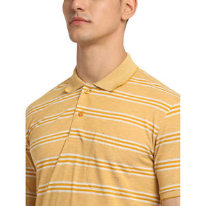 เสื้อยืดผู้ชายผ้าฝ้าย100% แขนสั้นคอโปโลน้ำหนักเบาแห้งเร็วหลากสีระบายอากาศได้ดีออกแบบได้ตามต้องการ - Product Image 4