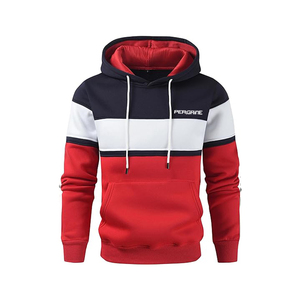 Street Style Custom Oversized Mens Hoodies Blank Plain Bulk Invierno Hombres Sudadera Pullover Hoodies - Product Image 4