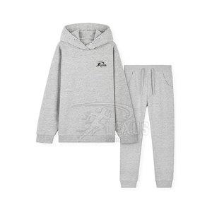 Nouvel arrivage Conception personnalisée enfants survêtement de haute qualité respirant à capuche bas quantité minimale de commande meilleur prix grande taille motif solide pour l'hiver - Product Image 1