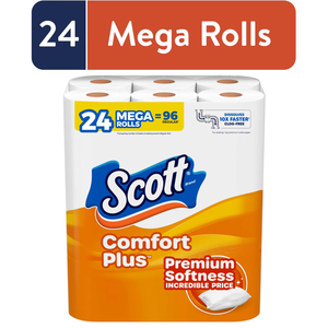 Papel Higiénico de Disolución Rápida Scott, 48 Rollos Dobles (6 Paquetes de 8), Seguro para Fosas Sépticas - Product Image 6