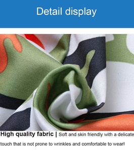 หน้ากากไหมพรมเต็มหน้าพิมพ์ลายพรางหลากสีมีฮู้ดยืดได้น้ำหนักเบาที่คลุมศีรษะป้องกันรังสียูวีระบายอากาศได้ดีสำหรับกิจกรรมกลางแจ้ง - Product Image 4