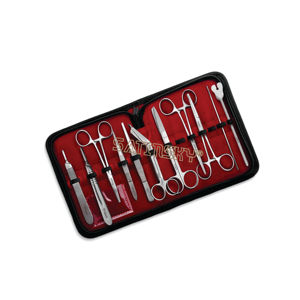 Ensemble professionnel de 18 pièces pour étudiants, instruments chirurgicaux dentaires en acier inoxydable de haute qualité - Product Image 1