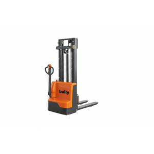 Chariot élévateur électrique Bully 1500 kg avec levage complet à 3000 mm de hauteur - Product Image 1