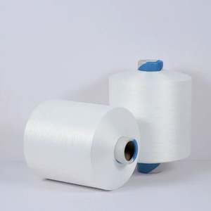 30/2 Kota blanc 100% fil de polyester 2 plis motif brut haute ténacité pour le tissage de broderie - Product Image 1