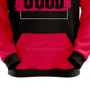 Sudadera de poliéster Premium para sublimación, Sudadera con capucha personalizada al por mayor para hombre, ropa de moda informal ligera, sublimación - Product Image 3