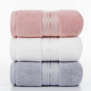 Wholesale Custom 100% Cotton <b>Luxury</b> Bath <b>Towel</b> Multicolor Shining Dobby <b>Towel</b> Soft Lint-Free Woven <b>Towel</b> for Hotels <b>Luxury</b> Gift - Product Image 3