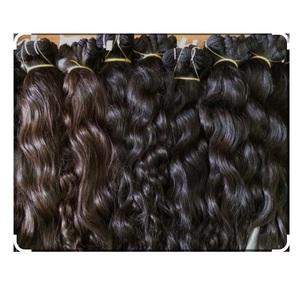 Cheveux indiens bruts, extensions de cheveux humains vierges non traités, vente en gros de cheveux humains vierges bruts, cuticules alignées - Product Image 2