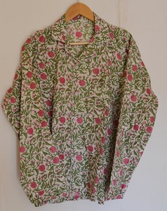 Ensemble de pyjamas en pur coton vêtements de nuit doux avec bretelles spaghetti bleu dentelle PJ's pour l'été pour demoiselles d'honneur se prélasser motif anime - Product Image 2