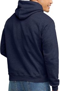 เสื้อสเวตเชิ้ตแบบยูนิเซ็กซ์ ผ้าฝ้ายออร์แกนิคกันยับ สวมใส่สบายสำหรับฤดูหนาว พร้อมฮู้ดถักและโลโก้ปักด้านหน้า รับผลิตแบบ ODM - Product Image 5