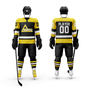 Wholesale Custom Eco-Friendly Polyester Ice Hockey Jerseys Teamwear Logo Printing OEM Service Factory Supplier for Team Name - Product Image 2