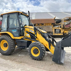 Mini Cargadora JCB 3DX/3CX Super Eco Xpert 4WD con Brazo Telescópico, Retroexcavadora, Motor Perkins, Bomba Hidráulica Huade, PLC, Engranaje/Motor - Product Image 1