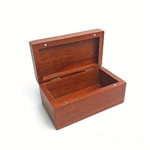 CAJA DE REGALO CAJA DE MADERA CON ACABADO DE PINO DESLIZANTE Cosmética con logotipo personalizado Caja de madera Madera hecha a mano Cajas de madera y bambú Se aceptan - Product Image 5