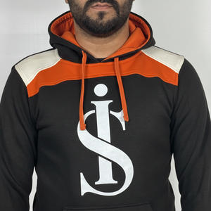 Nouveauté 2025 Sweat à capuche surdimensionné pour homme en coton biologique écologique respirant avec fermeture éclair Saison automne Impression puff basique Sweats à capuche - Product Image 5