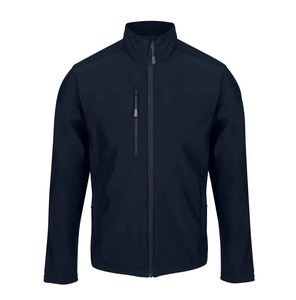 Vestes Softshell décontractées pour hommes et femmes de haute qualité pour le printemps Fermeture à glissière respirante Méthode de tissage non tissé de couleur unie - Product Image 3