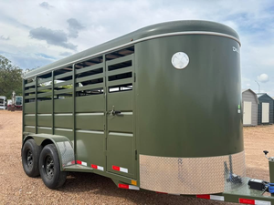 Cheap Affordable Livestock <b>Transport</b> Trailer for Sale Ready to Ship Agricultural Equipment Supplier - Product Image 4