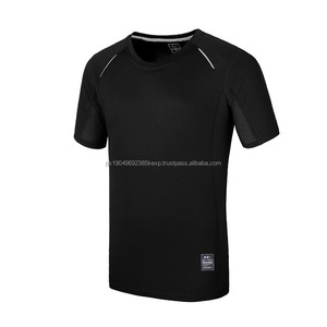 Nueva camiseta de secado rápido de iones plateados de poliéster 100%, camiseta de verano con serigrafía informal deportiva de gran tamaño, envío DDP - Product Image 1