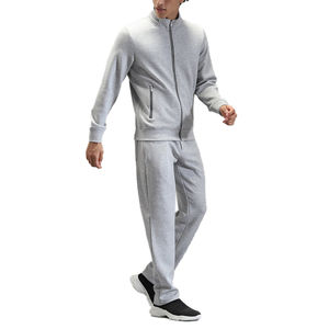 Logo personnalisé Survêtement pour hommes OEM ODM Sportswear Survêtement Ensemble Jogger Costume Gym Fitness Outfit Polyester Matériau respirant - Product Image 3