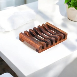 Dispensador de Jabón Redondo de Madera Ecológico al por Mayor de crescent crafts - Product Image 3