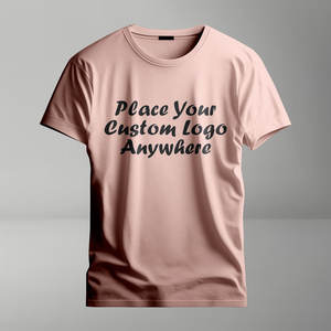 T-shirt court pour hommes de haute qualité coupe ample à manches courtes t-shirt uni fabriqué à partir de tissu de coton 240gsm pour une tenue décontractée - Product Image 4