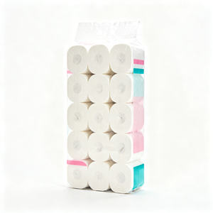 Rouleaux de papier toilette doux en gros pour usine, haute absorption d'eau, fourniture de papier absorbant domestique - Product Image 4