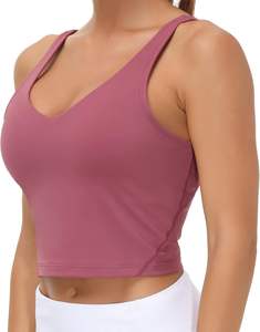 Vêtements de sport et de fitness de haute qualité pour femmes, soutien-gorge de sport personnalisé, corset de yoga, haut tendance, options de tailles plus grandes, fabrication OEM - Product Image 6