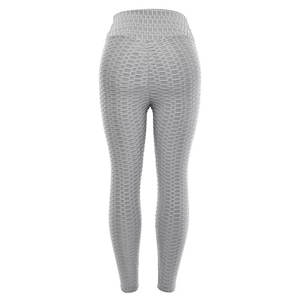Leggings de yoga à logo personnalisé pour femmes Pantalon d'entraînement à taille haute avec contrôle du ventre pour la course et la gym - Product Image 2