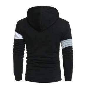 Sudaderas con capucha de poliéster con logotipo personalizado Precio barato de los hombres Sudadera con capucha de color sólido Sudaderas con capucha casuales Sudaderas Tops - Product Image 4