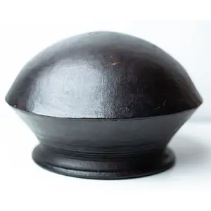 Ollas de Barro Naturales de Alta Calidad, Ecológicas, Clásicas, de 5 Litros, Color Negro, Aptas para Cocina, Inducción y Gas - Product Image 1