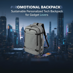 Zaino Tecnologico Sostenibile e Personalizzato per Amanti dei Gadget - Product Image 3