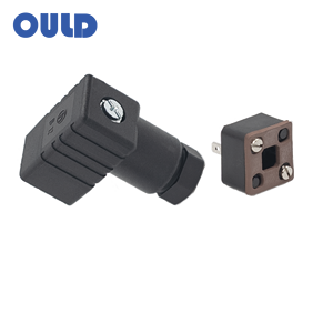 מחבר hirschmann 307 סוג שחור b 2c + כבל סולנואיד מחבר פס 250v - Product Image 1