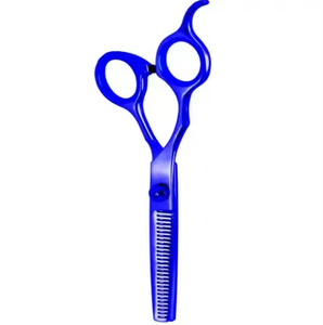 Blue Color Coated German Steel <b>Hair</b> <b>Scissors</b> Barber <b>Scissors</b> Straight Blade Super <b>Cut</b> Shears Super <b>Cut</b> <b>Hair</b> <b>Scissor</b> - Product Image 4