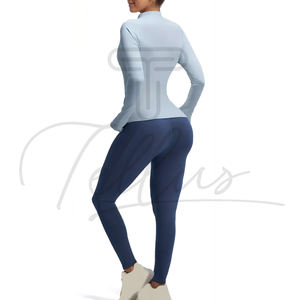 Leggings de yoga pour femmes personnalisés élégants, décontractés d'hiver, antibactériens, de qualité supérieure, best-seller, longueur genou - Product Image 3